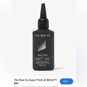 NWOT The Nue Co Supa Thick scalp serum for hair density
